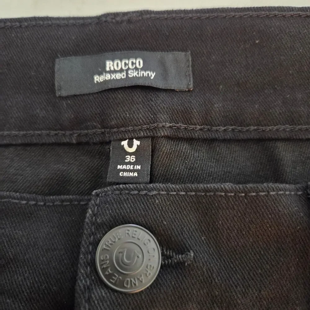 Men's NWT True Religion Black 